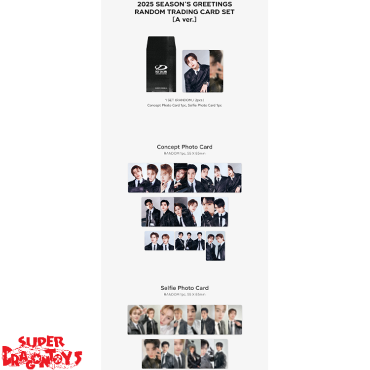 SM ARTIST - [NCT DREAM] 2025 SEASON'S GREETINGS RANDOM TRADING CARD - OFFICIAL MD