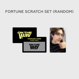 WAYV (웨이션브이) - [2025 CONCERT "ON THE WAY" FINAL IN SEOUL] FORTUNE SCRATCH CARD SET - OFFICIAL MD
