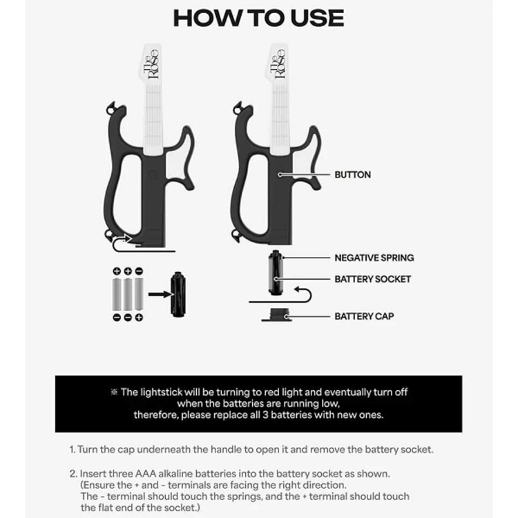 THE ROSE (더 로즈) - OFFICIAL LIGHTSTICK VER.2 "ROSTAR"