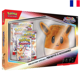 POKEMON TCG - [EV 8.5] "EVOLUTIONS PRISMATIQUES" COLLECTION SPECIAL POCHETTE A ACCESSOIRE - EDITION FRANCAISE