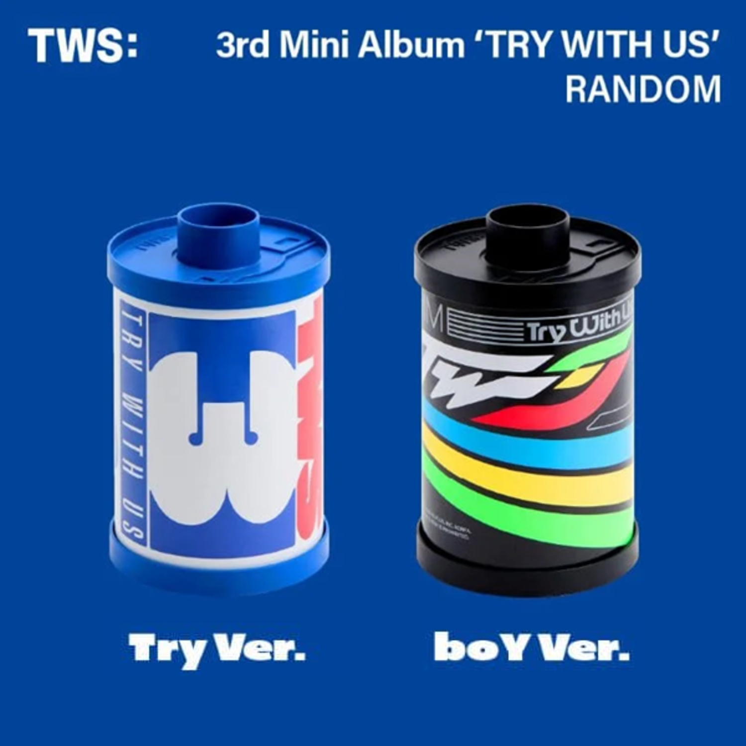 TWS (투어스) - TRY WITH US - 3RD MINI ALBUM - SUPERDRAGONTOYS