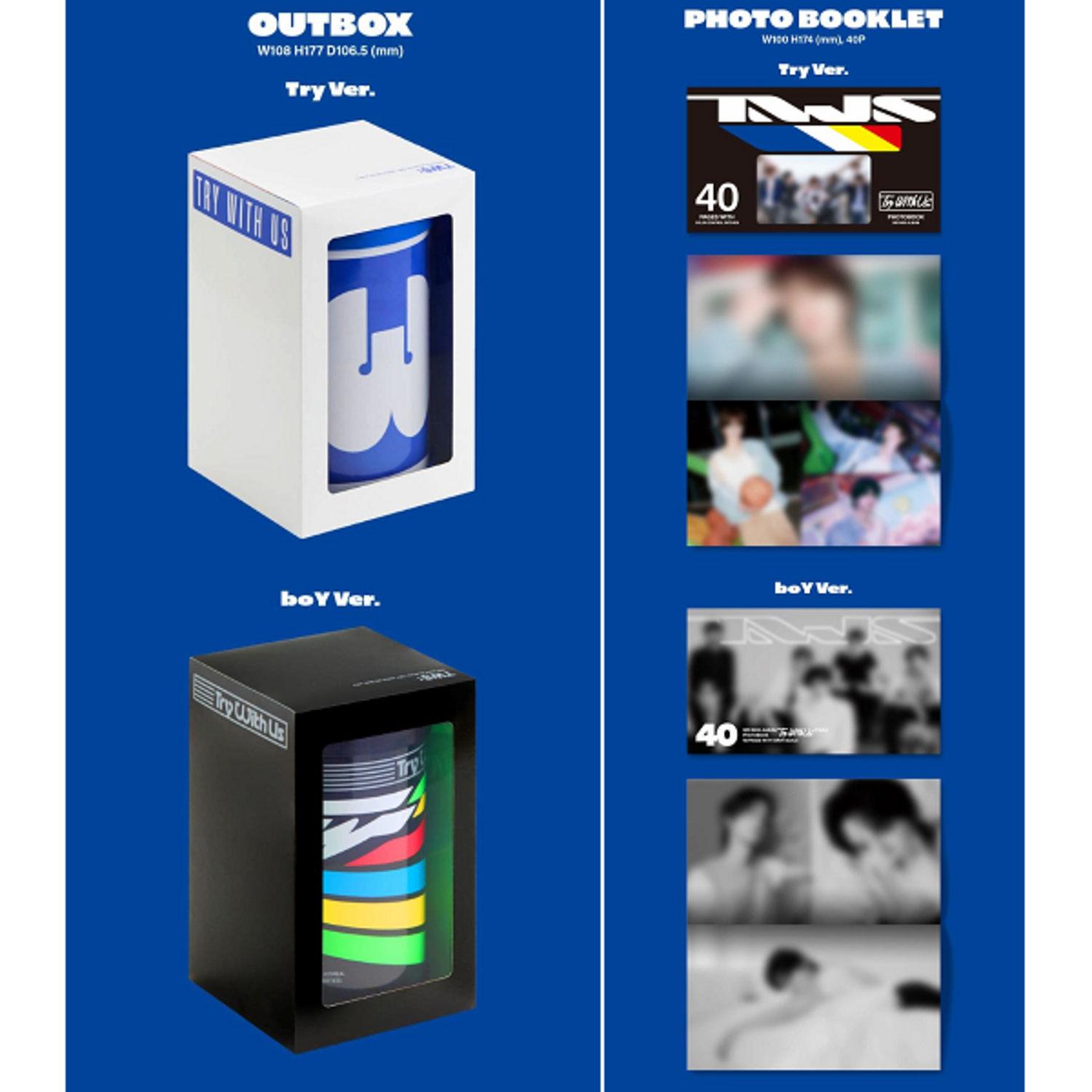 TWS (투어스) - TRY WITH US - 3RD MINI ALBUM - SUPERDRAGONTOYS