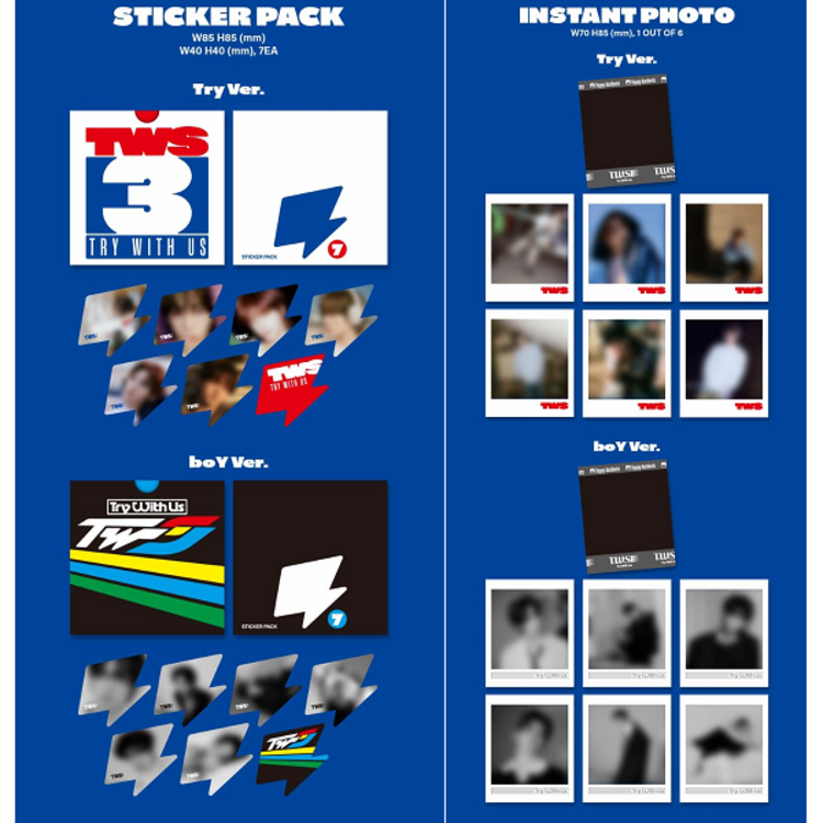 TWS (투어스) - TRY WITH US - 3RD MINI ALBUM