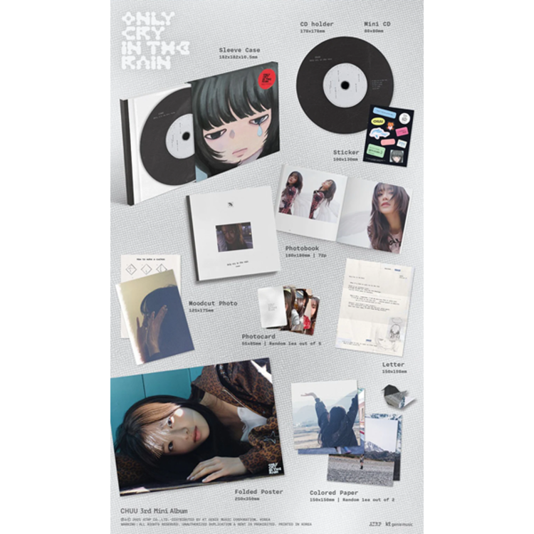 CHUU (츄) - ONLY CRY IN THE RAIN - 3RD MINI ALBUM