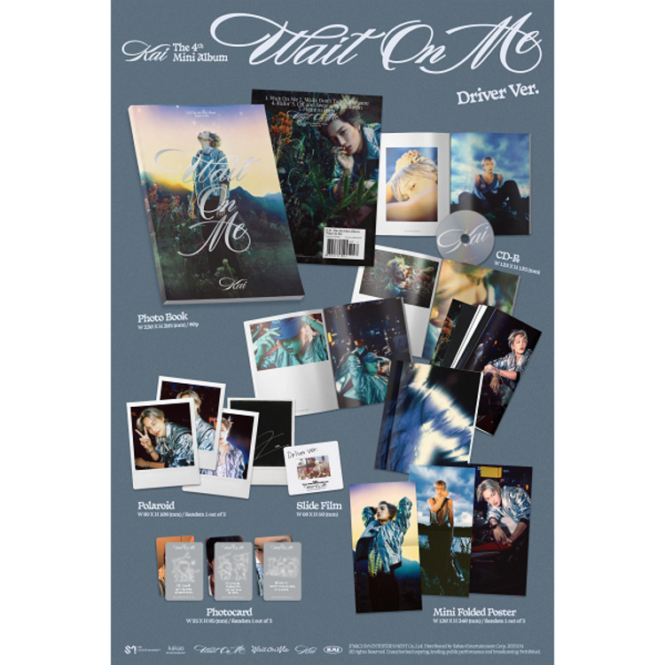 KAI (카이) [EXO] - WAIT ON ME - [PHOTOBOOK VER.] - 4TH MINI ALBUM