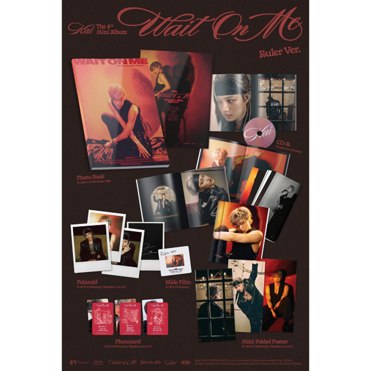 KAI (카이) [EXO] - WAIT ON ME - [PHOTOBOOK VER.] - 4TH MINI ALBUM