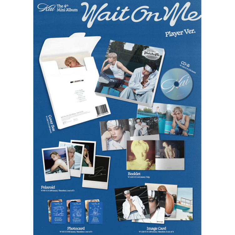 KAI (카이) [EXO] - WAIT ON ME - [PLAYER VER.] - 4TH MINI ALBUM