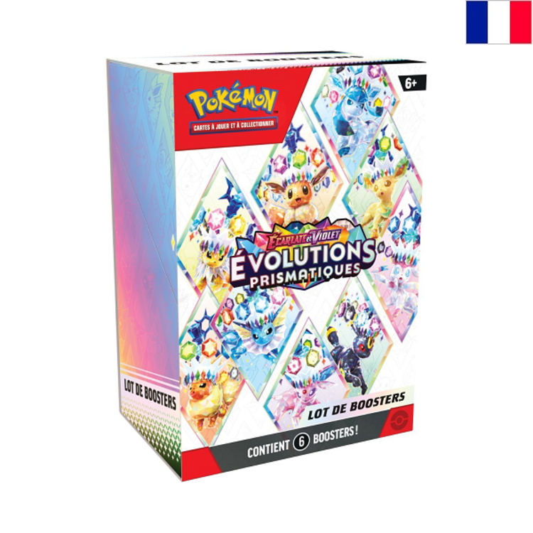 POKEMON TCG - BUNDLE [EV 8.5] "EVOLUTIONS PRISMATIQUES" - EDITION FRANCAISE