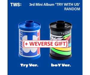 TWS (투어스) - TRY WITH US - 3RD MINI ALBUM + [WEVERSE GIFT