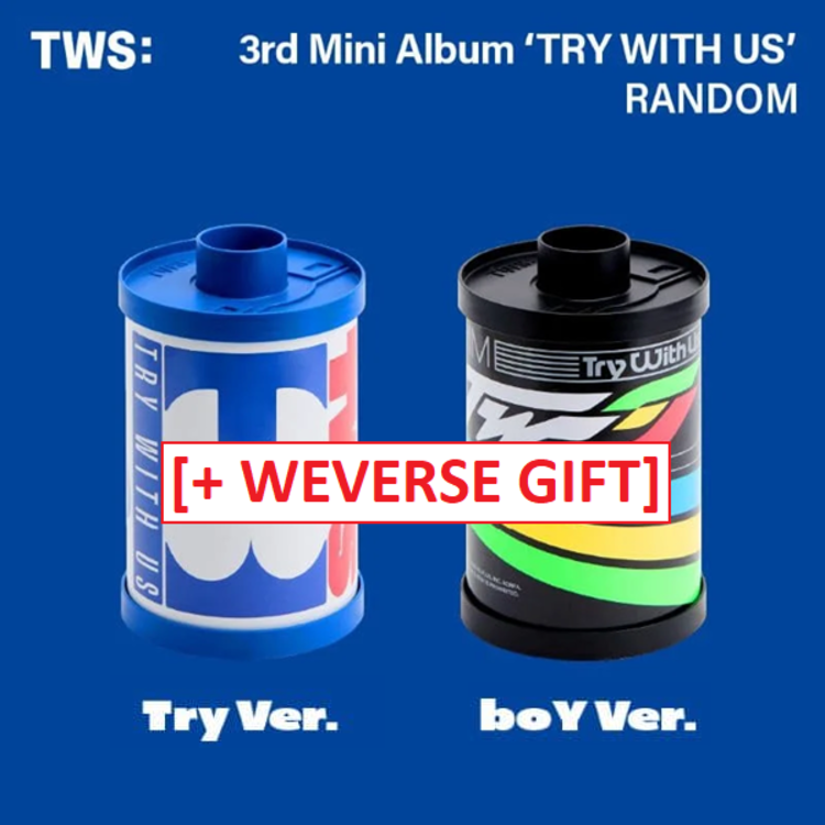 TWS (투어스) - TRY WITH US - 3RD MINI ALBUM + [WEVERSE GIFT]