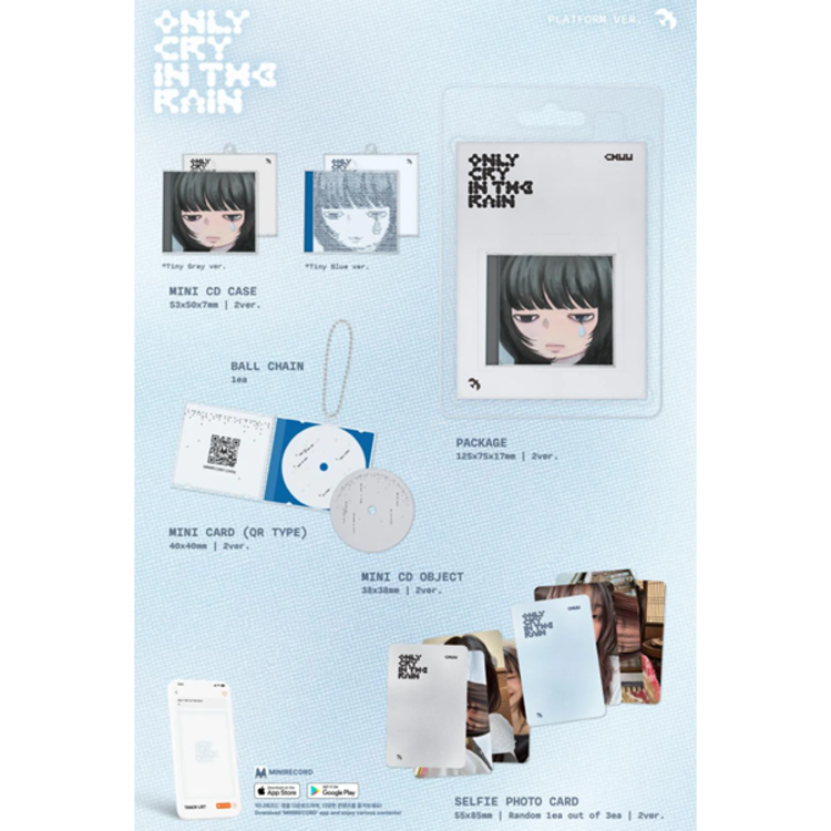 CHUU (츄) - ONLY CRY IN THE RAIN - [PLATFORM VER.] - 3RD MINI ALBUM