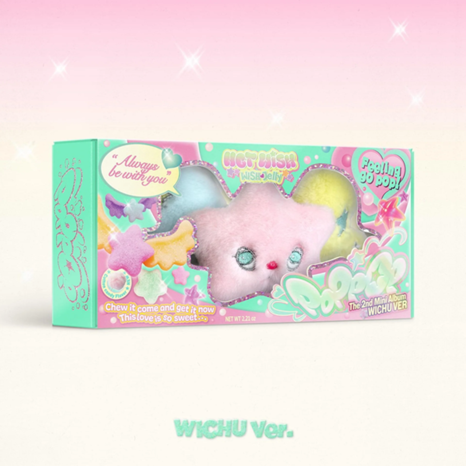 NCT WISH (엔시티 위시) - POPPOP - [WICHU VER.] - 2ND MINI ALBUM