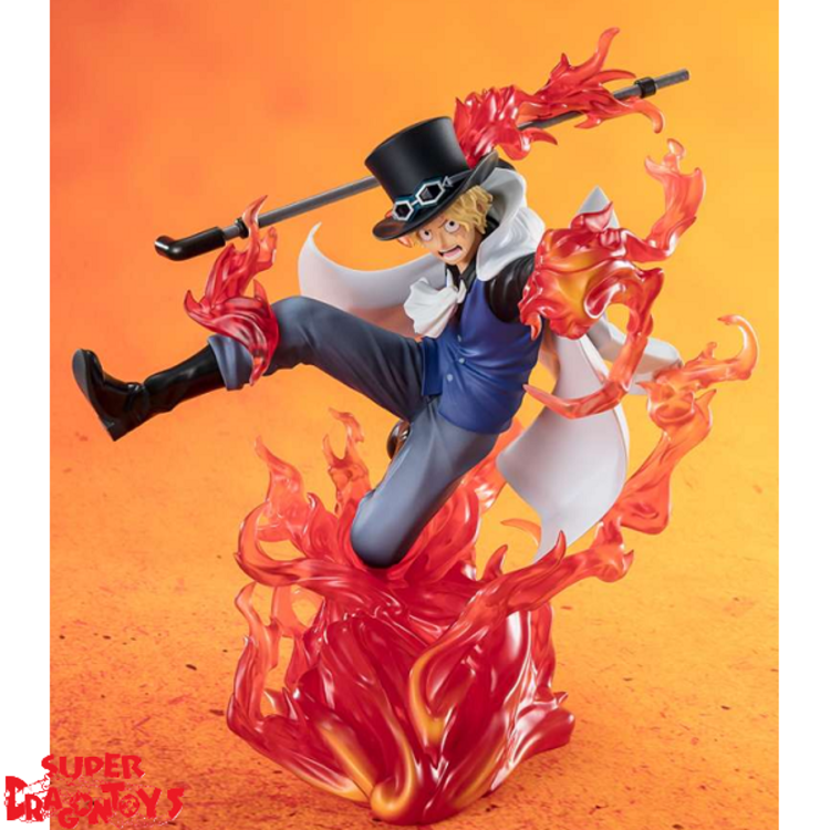 BANDAI ONE PIECE - SABO [FIRE FIST ROOK CHECK] - FIGUARTS ZERO [EXTRA BATTLE] FIGURE