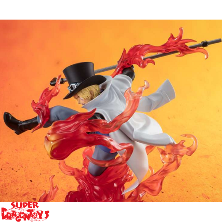 BANDAI ONE PIECE - SABO [FIRE FIST ROOK CHECK] - FIGUARTS ZERO [EXTRA BATTLE] FIGURE