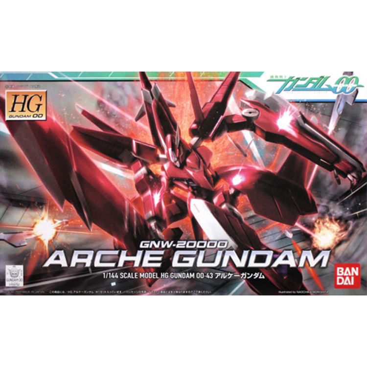 BANDAI GUNDAM 00 - [GNW-20000] ARCHE GUNDAM - "HG 1/144 " MODEL KIT