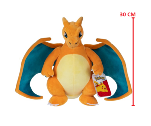 POKEMON CHARIZARD BIG PLUSH [30CM] SUPERDRAGONTOYS