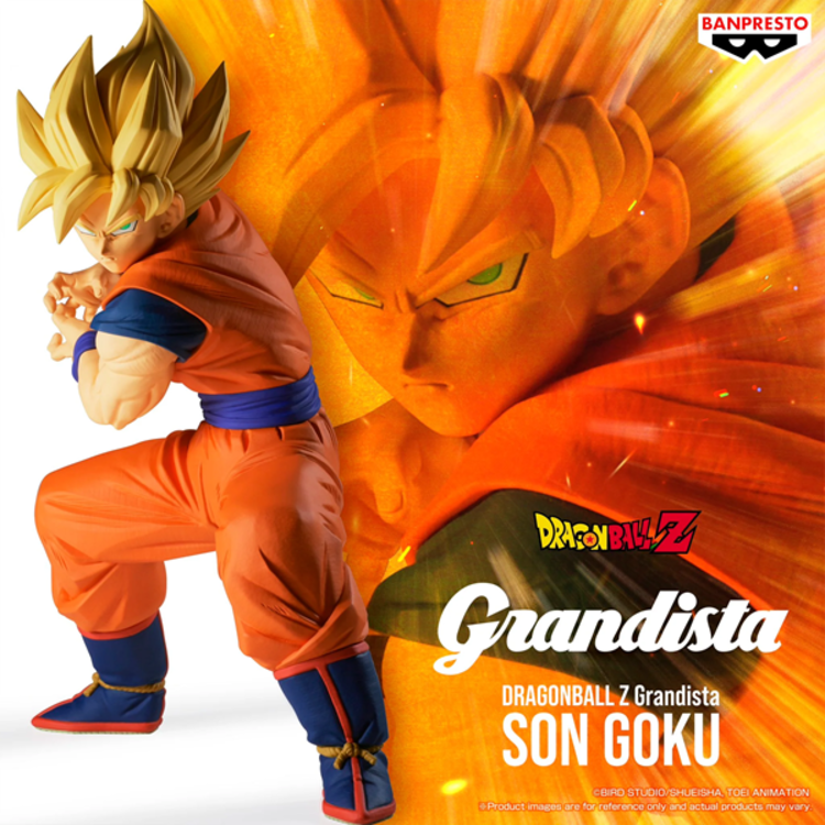 BANPRESTO DRAGON BALL Z - SON GOKU [KAMEHA] - "GRANDISTA" COLLECTION