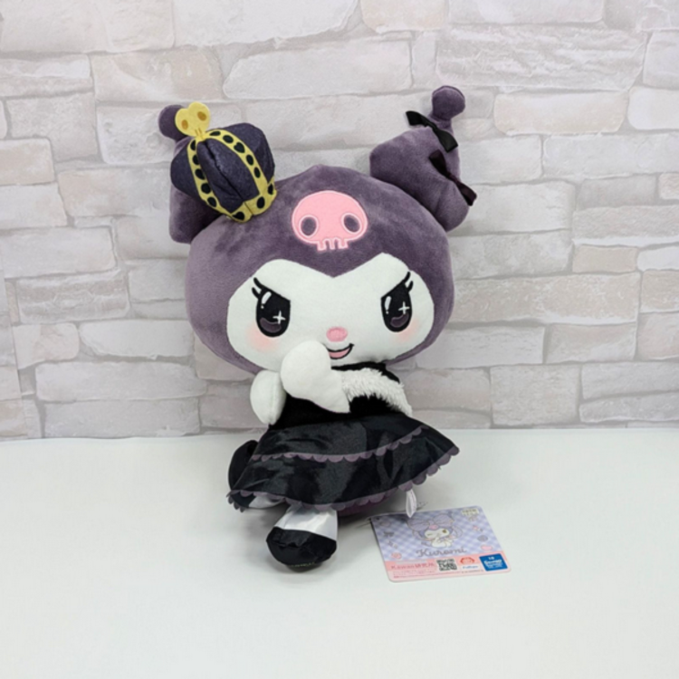 FURYU SANRIO CHARACTERS - KUROMI "20TH ANNIVERSARY" - BIG PLUSH [30CM]