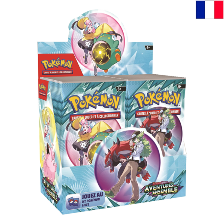 POKEMON TCG - DISPLAY [36 BOOSTERS] "ECARLATE & VIOLET : AVENTURES ENSEMBLE" [EV09] - EDITION FRANCAISE
