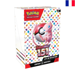 POKEMON TCG - BUNDLE [6 BOOSTERS] "151" - EDITION FRANCAISE
