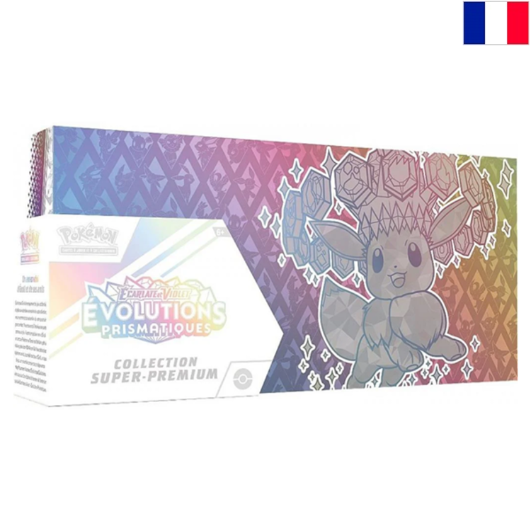 POKEMON TCG - COLLECTION SUPER PREMIUM [EV 8.5] "EVOLUTIONS PRISMATIQUES" - EDITION FRANCAISE