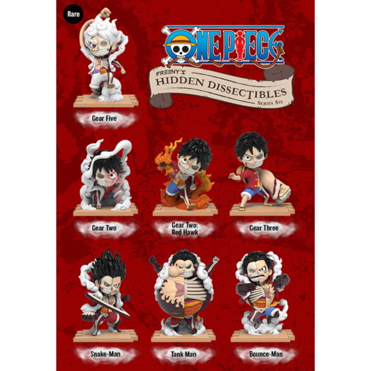 ONE PIECE - FREENY'S HIDDEN DISSECTIBLES [SERIES SIX "LUFFY'S GEARS"] - BLINDBOX