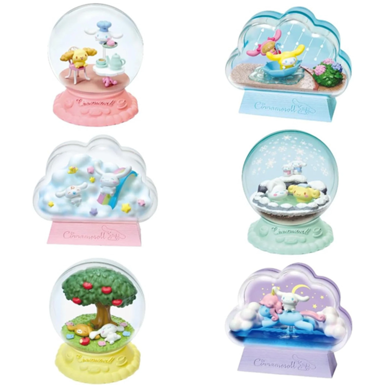 RE-MENT RE-MENT - CINNAMOROLL [TERRARRIUM COLLECTION] - BLINDBOX MINI FIGURE