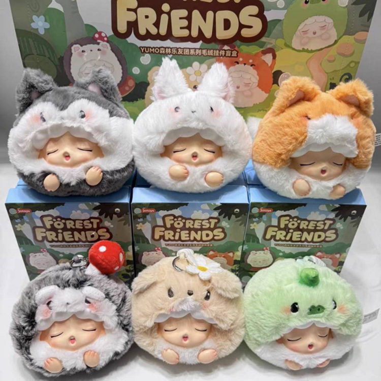 JOTOYS - YUMO [FOREST FRIENDS] - BLINDBOX PLUSH KEYCHAIN