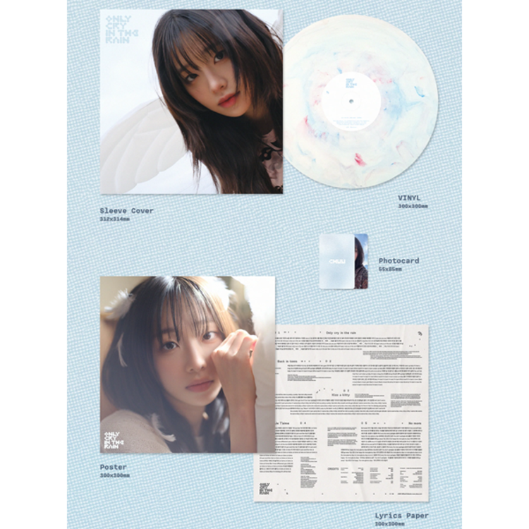 CHUU (츄) - ONLY CRY IN THE RAIN - 3RD MINI ALBUM (LP VER.)