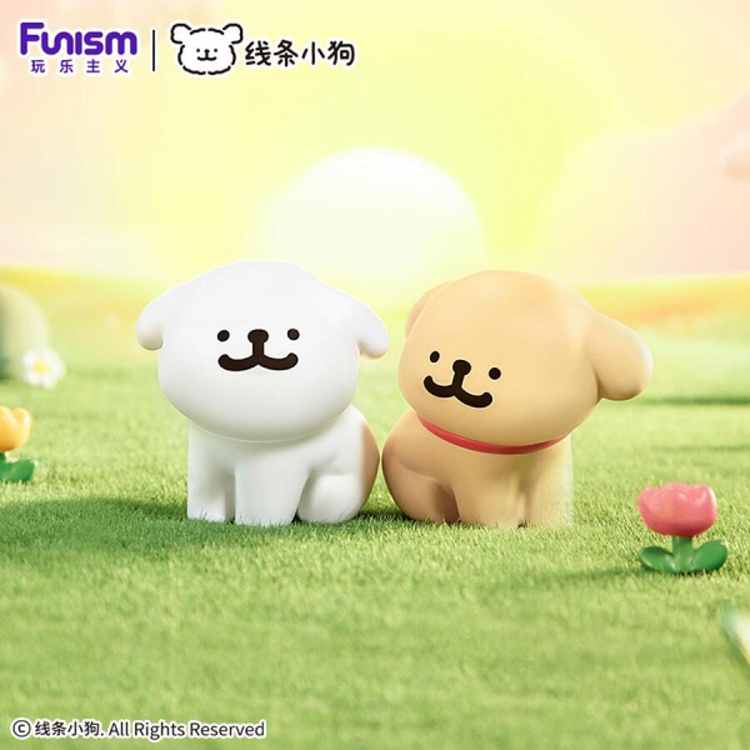FUNISM - MALTESE [HAPPY SNUGGLING SERIES] - BLINDBOX MINI FIGURE