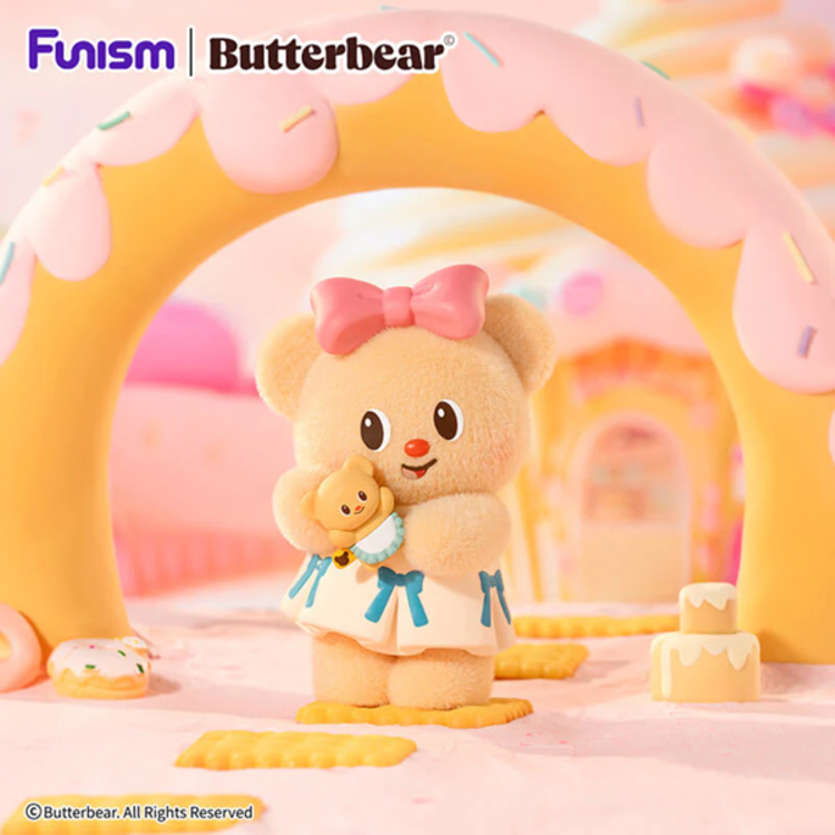 FUNISM - BUTTERBEAR [MY BUTTERY BAKERY SERIES] - BLINDBOX MINI FIGURE