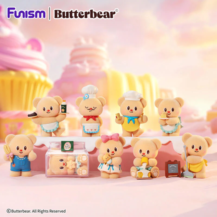 FUNISM - BUTTERBEAR [MY BUTTERY BAKERY SERIES] - BLINDBOX MINI FIGURE