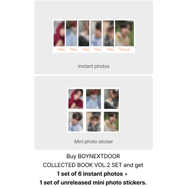 BOYNEXTDOOR (보이넥스트도어) - COLLECTED BOOK VOL.2 [SET] + [WEVERSE GIFT]