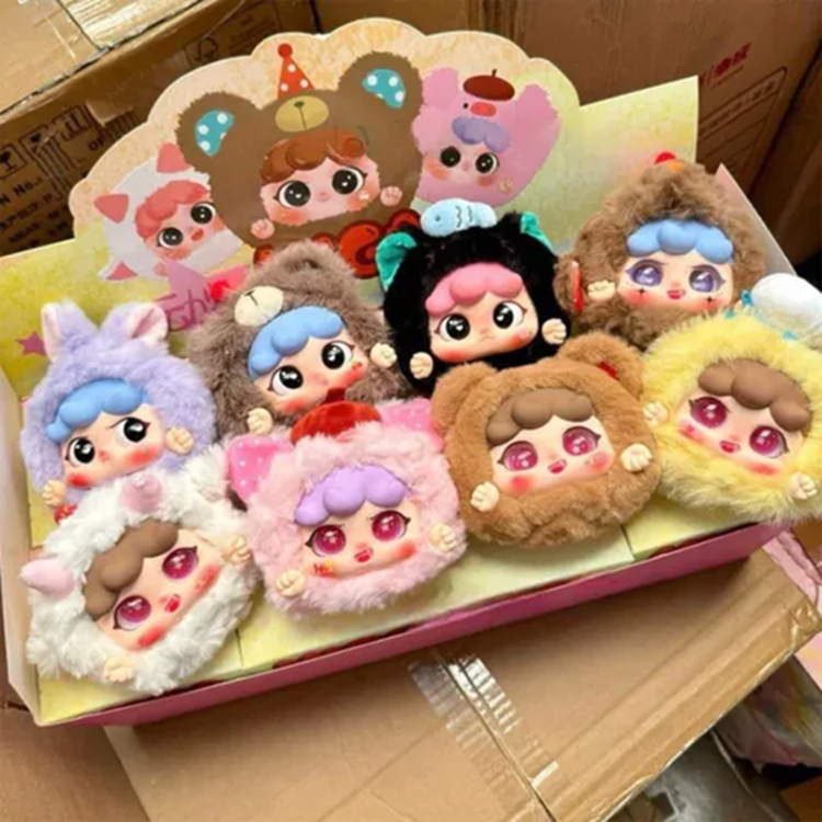 HAPPY GHOST - MIGO [ANIMAL PARTY] - BLINDBOX PLUSH BAG PENDANT