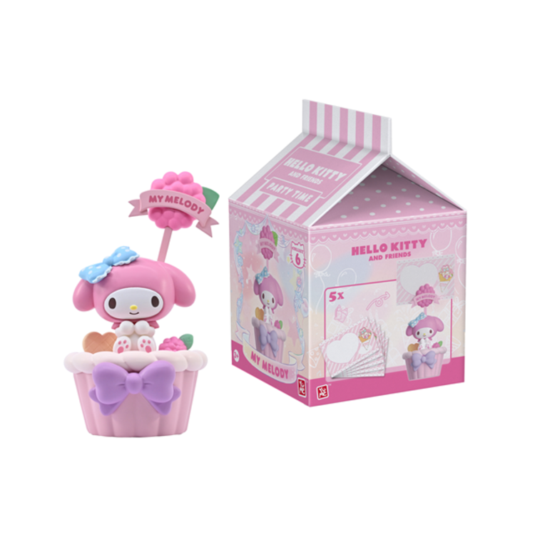 HELLO KITTY AND FRIENDS - PARTY TIME - MY MELODY  MINI FIGURE