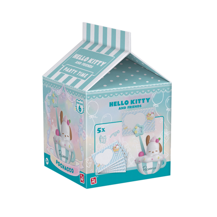 HELLO KITTY AND FRIENDS - PARTY TIME - POCHACCO MINI FIGURE