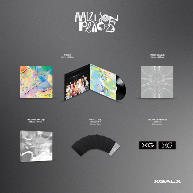 XG (엑스지) - MILLION PLACES - SINGLE ALBUM