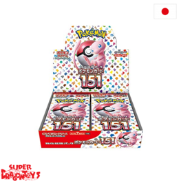 POKEMON TCG - DISPLAY [20 BOOSTERS] "151" - JAPANESE EDITION