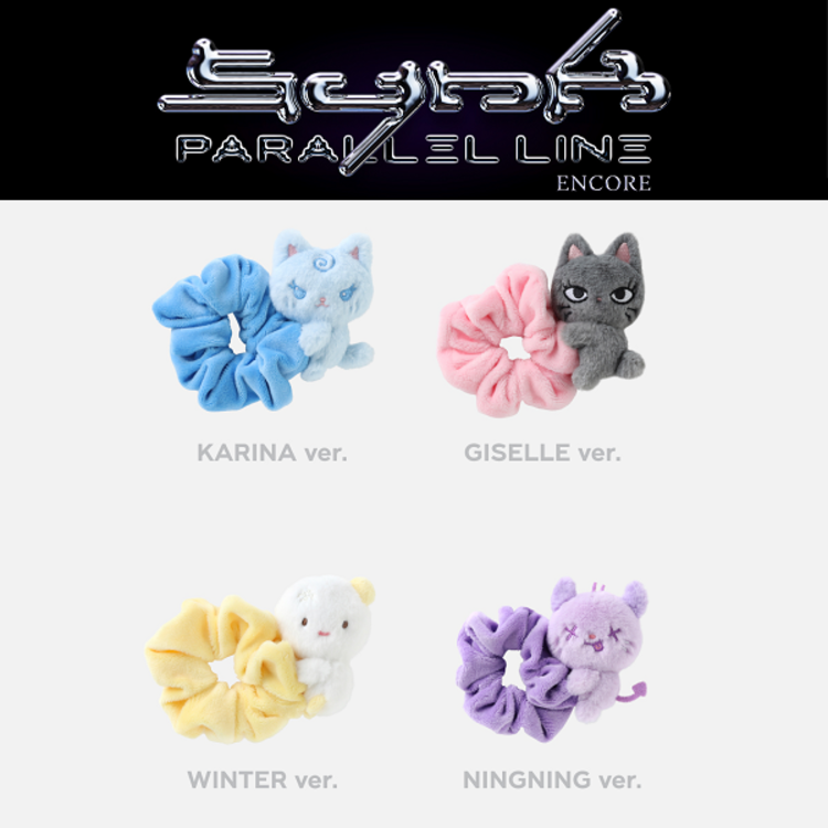 AESPA (에스파) - [LIVE TOUR "SYNK : PARALLEL LINE" ENCORE] SCRUNCHIE - OFFICIAL MD