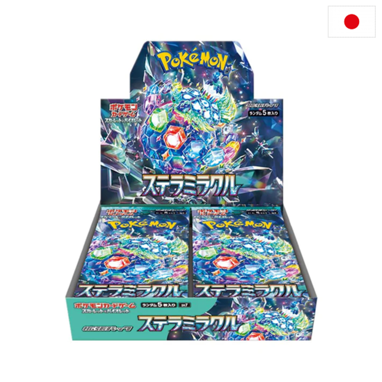 POKEMON TCG - DISPLAY [30 BOOSTERS] "STELLAR MIRACLE" [SV7]- JAPANESE EDITION