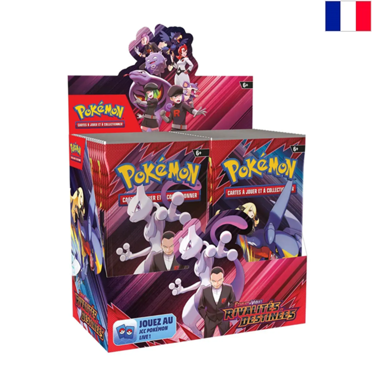 POKEMON TCG - DISPLAY [36 BOOSTERS] "ECARLATE & VIOLET : RIVALITES DESTINEES" [EV10] - EDITION FRANCAISE