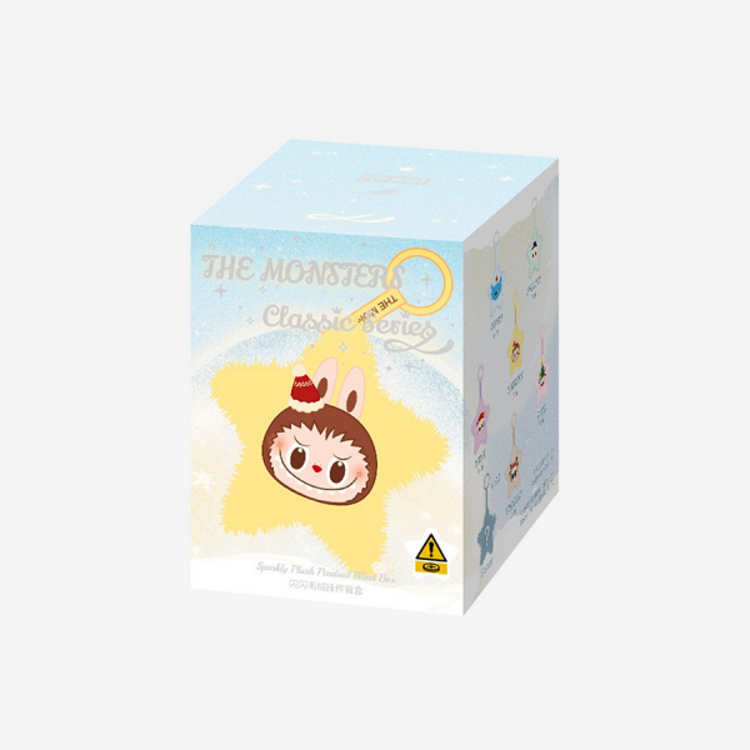 POP MART POP MART - THE MONSTERS "LABUBU" [CLASSIC SERIES] - SPARKLY PLUSH PENDANT BLINDBOX
