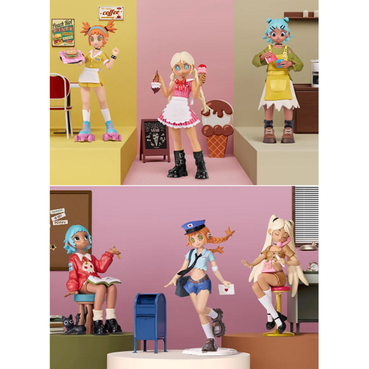 POP MART POP MART - PEACH RIOT ["RUSH HOUR" SERIES] - BLINDBOX MINI FIGURE