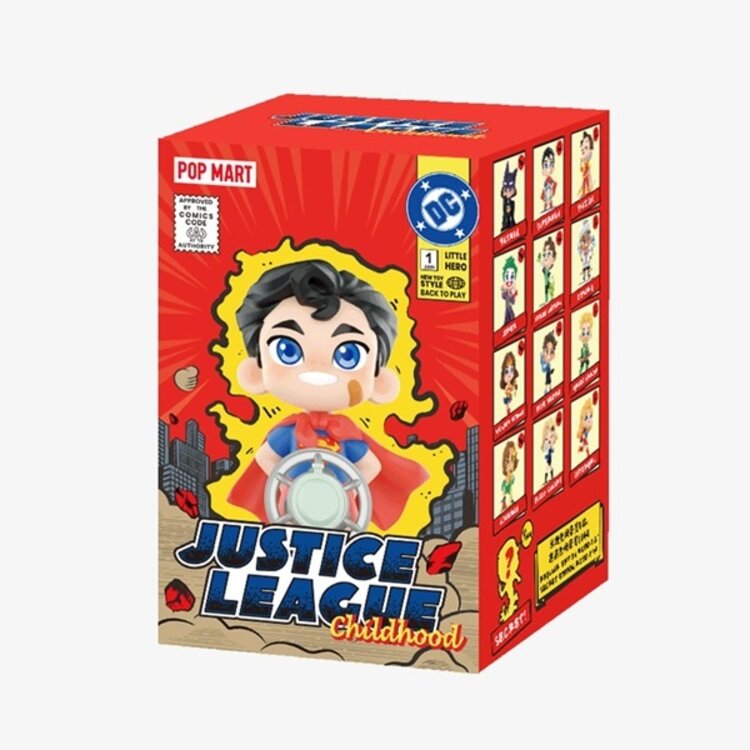 POP MART POP MART - JUSTICE LEAGUE ["CHILDHOOD" SERIES] - BLINDBOX MINI FIGURE
