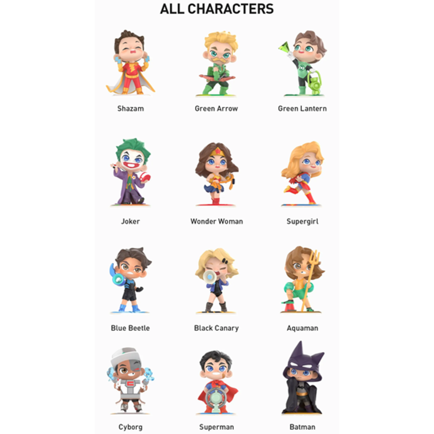 POP MART - JUSTICE LEAGUE [