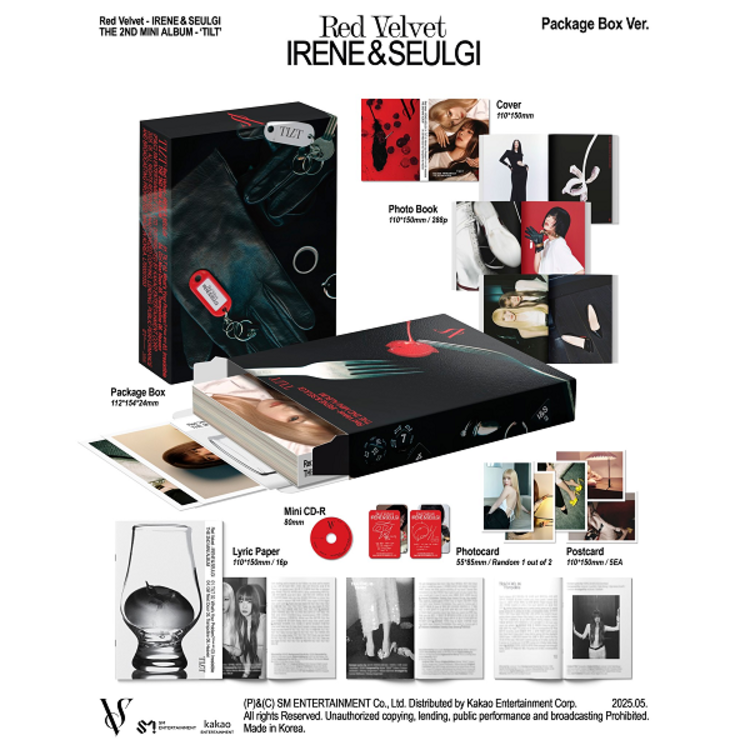 RED VELVET (레드벨벳) [IRENE & SEULGI] - TILT - [PACKAGE VER.] - 2ND MINI ALBUM
