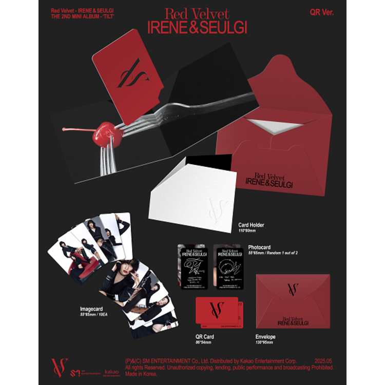 RED VELVET (레드벨벳) [IRENE & SEULGI] - TILT - [QR VER.] - 2ND MINI ALBUM