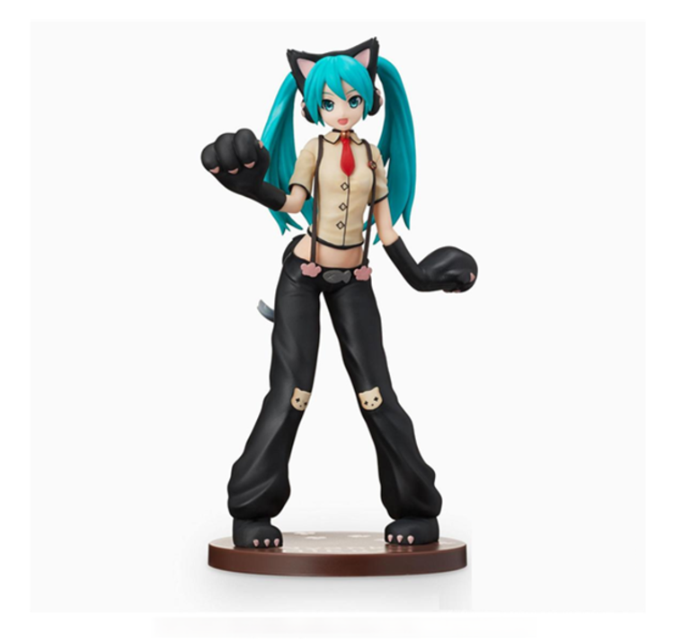 SEGA VOCALOID - HATSUNE MIKU "KITTY CAT " [PROJECT DIVA : ARCADE] - LUMINASTA FIGURE