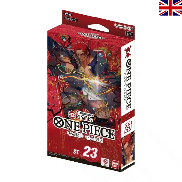 BANDAI ONE PIECE TCG - STARTER DECK [ST23] "RED SHANKS" - ENGLISH EDITION