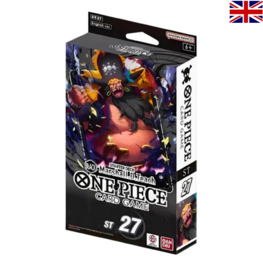 BANDAI ONE PIECE TCG - STARTER DECK [ST27] "BLACK MARSHALL D. TEACH" - ENGLISH EDITION